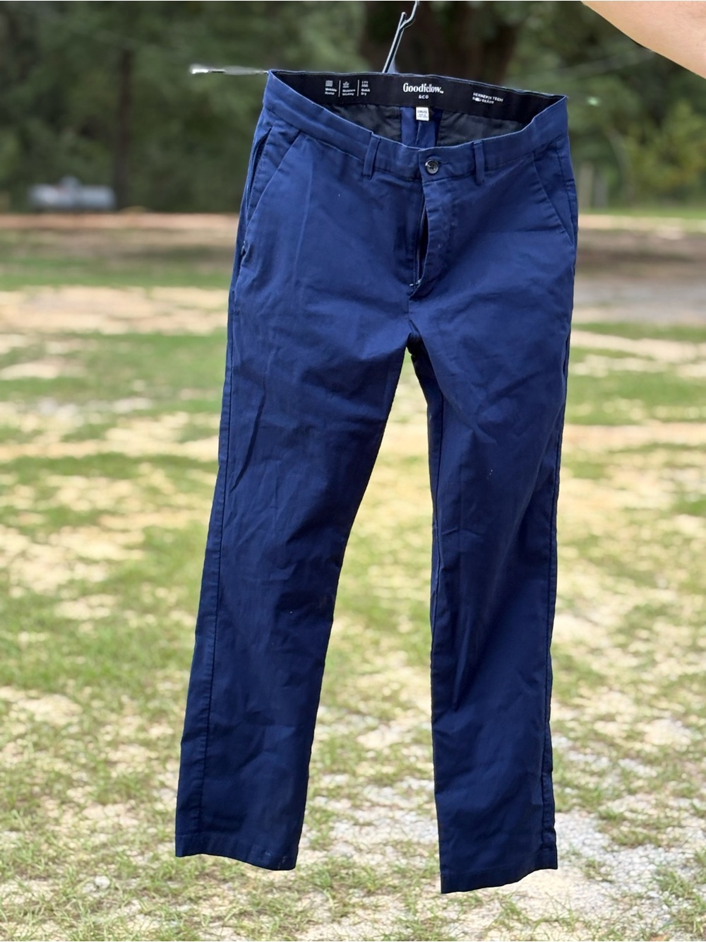 Goodfellow & Co Navy Blue Slim Chino Pants
